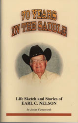 Book, 70 Years in the saddle, by Jo Ann Farnsworth