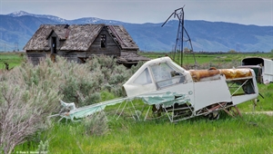 Abandoned crop duster
