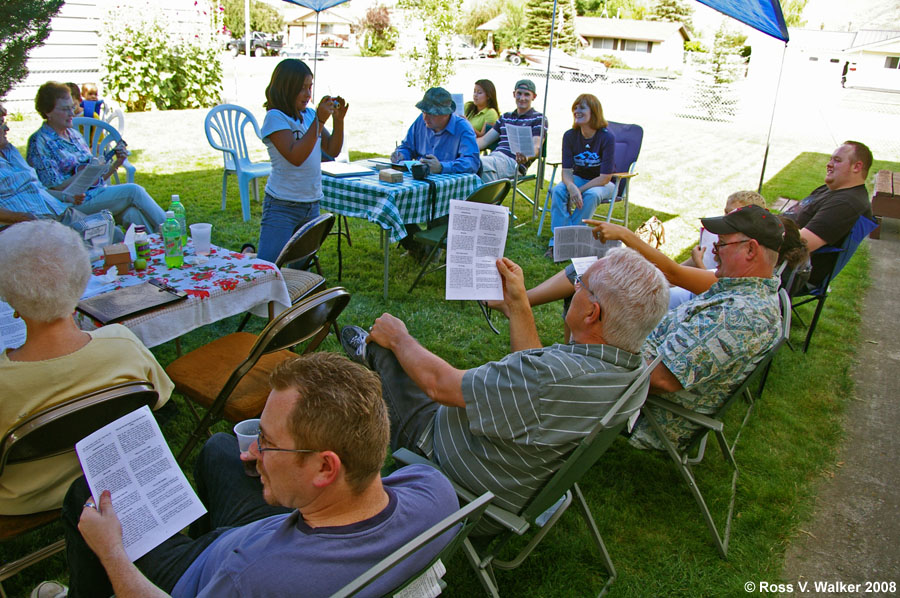 Wright family Reunion, Montpelier, Idaho 2008