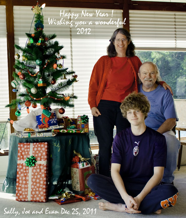 Joe Hoffman and his family in the San Francisco Bay area