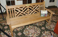 Donated bench