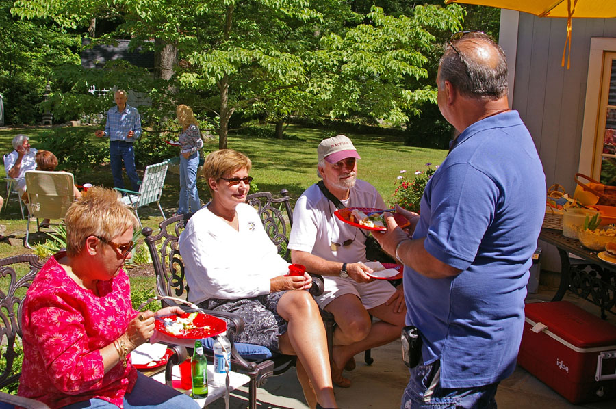 Picnic, Home of Laurie Wrable, Newtown, Connecticut 