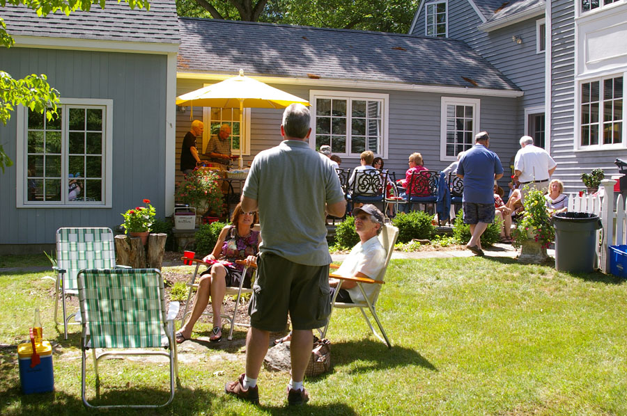 Picnic, Home of Laurie Wrable, Newtown, Connecticut 