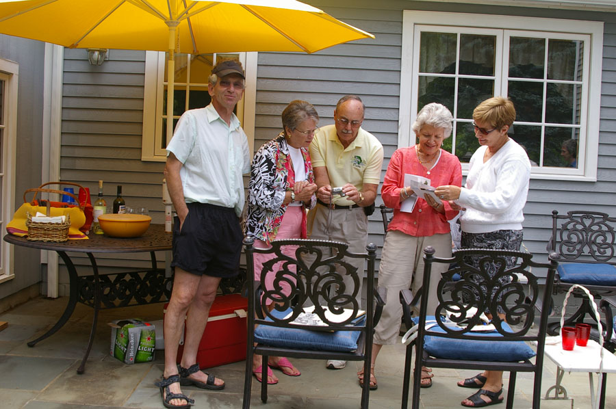 Picnic, Home of Laurie Wrable, Newtown, Connecticut 