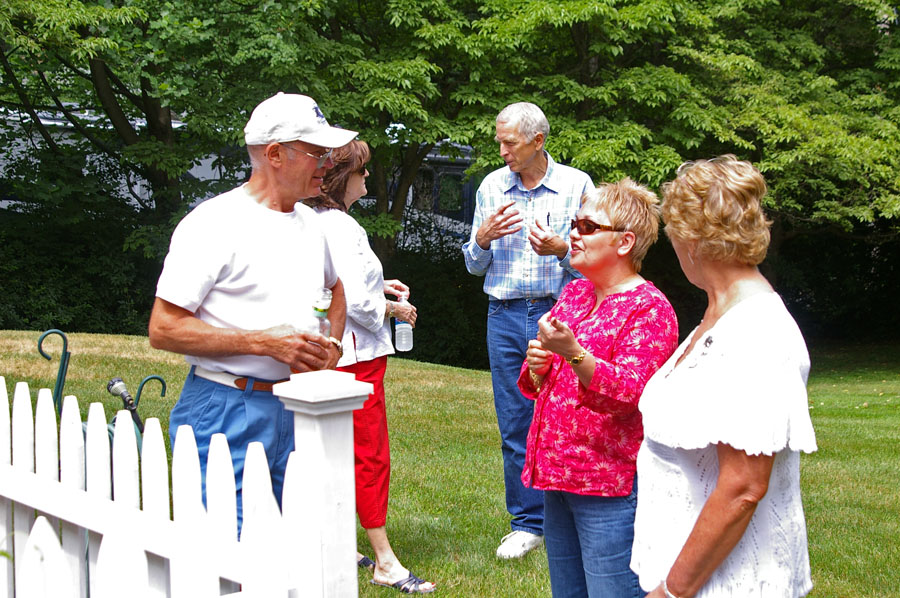 Picnic, Home of Laurie Wrable, Newtown, Connecticut 