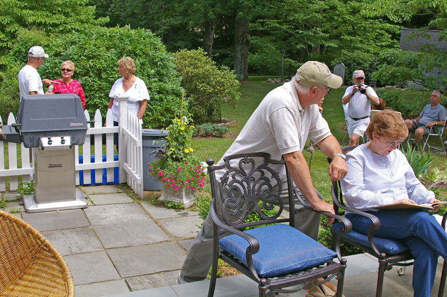 Picnic, Home of Laurie Wrable, Newtown, Connecticut 