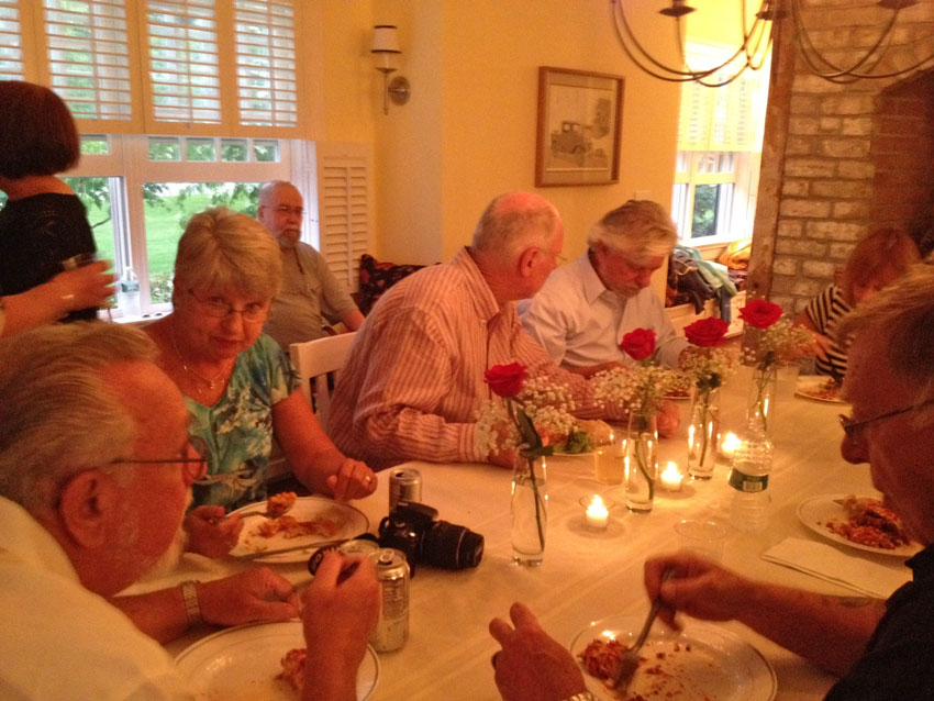 Newtown High School 50th class reunion - 2012