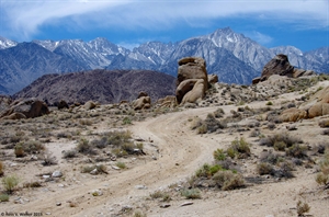 Alabama Hills dirt road
