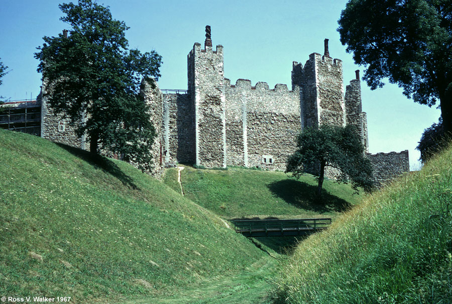 Framlingham Castle, East Suffolk, England