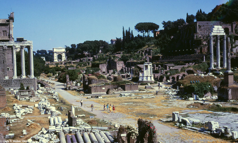 Julius Caesar Forum, Rome, Italy