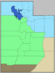 Utah map